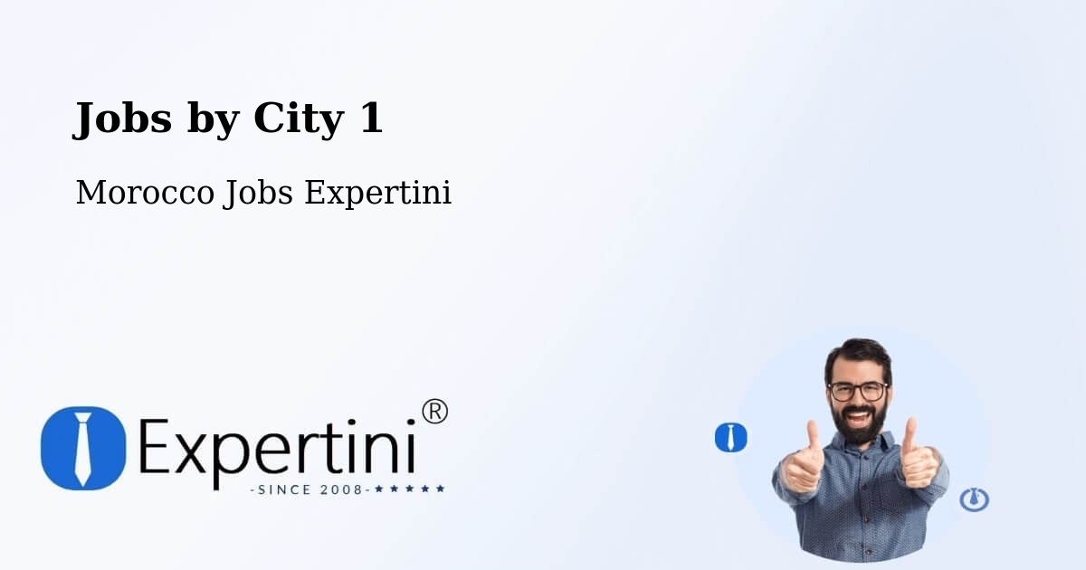 City Jobs in Morocco - Expertini