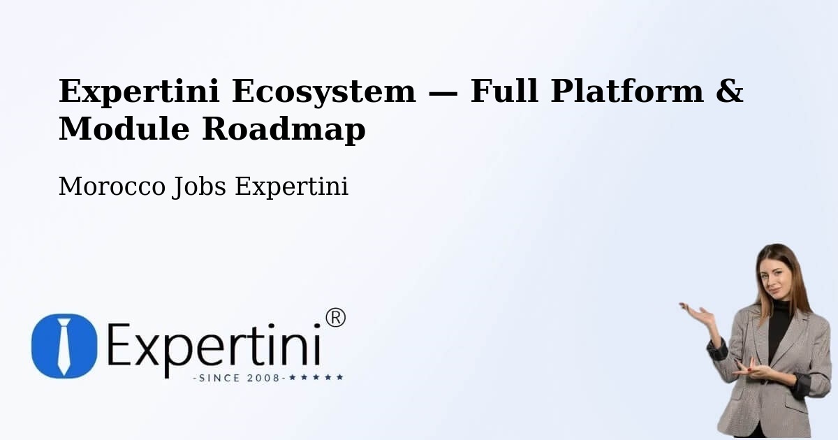 Expertini Ecosystem — Full Platform & Module Roadmap – Midar