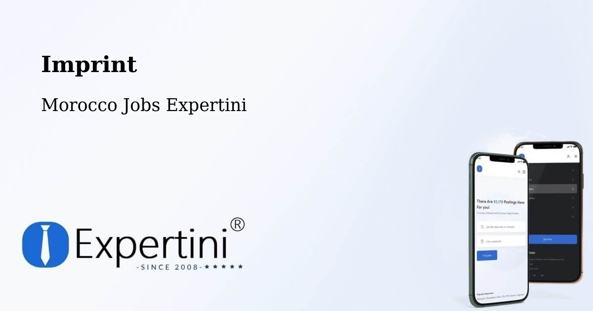 Imprint – Midar - Morocco Jobs Expertini
